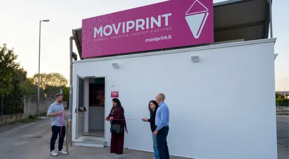 Inaugurazione moviprint hub dedicato alla stampa digitale e alla prototipazione 3d · Moviweb